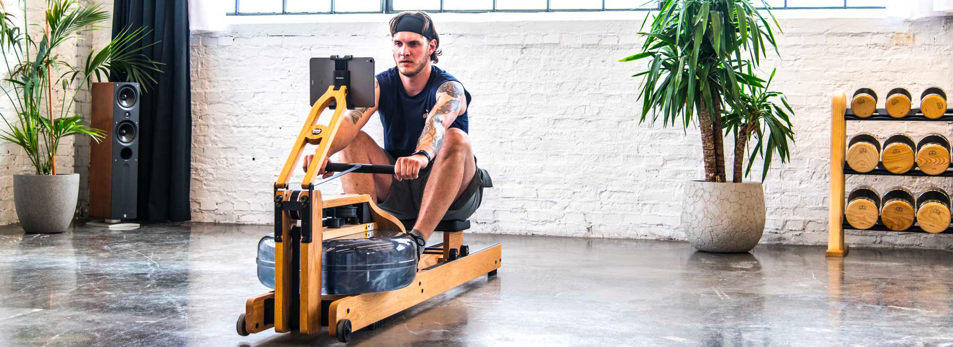 Rameur Performance en bois – Image 3